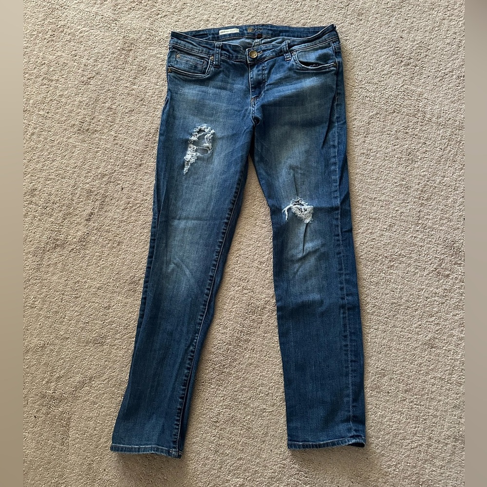 KUT Boyfriend Jeans, Size 10